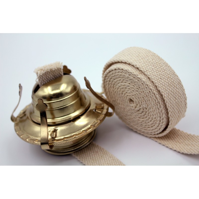 Oil Lamp Mate 1/2" Inch Flat Cotton Oil Lantern or