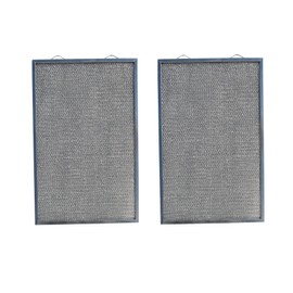 Replacement Aluminum Pre/Post Filter- 12-1/2 X 19-5/8 X 3/8 2-TSSS - Compatible with Honeywell Models F50E1000, F50E1166, F50A1009,F50E1026, F50E1273, F50A1025,F50E1141, F50E1299 - (2-Pack)