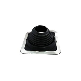 Pipe Collar No. 5, Trapezoidal Sheet Metal Cuff for Pipes Made of High-Quality EPDM