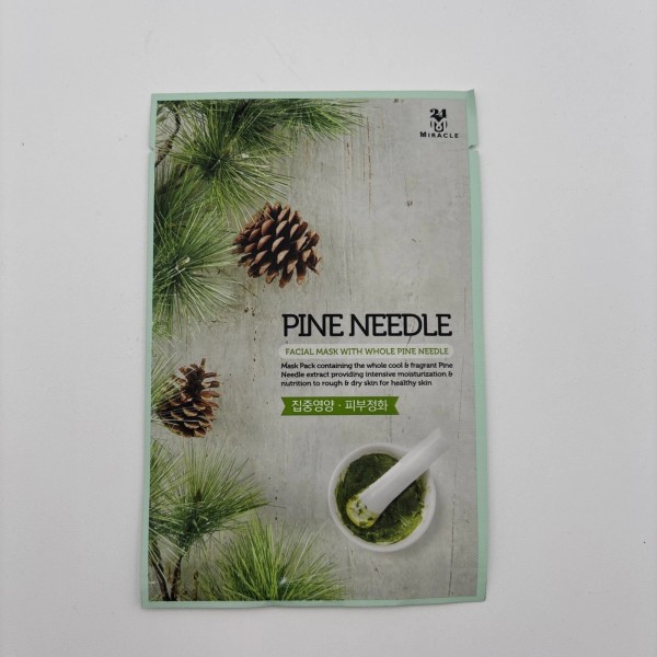 Miracle 24M Miracle Facial Mask With Whole Pine Needle 10-Pack