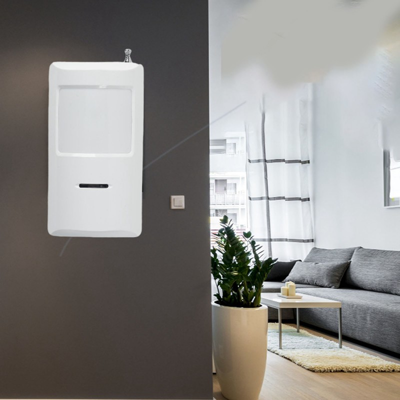 Infrared Intrusion Detector Wireless Wide Angle Long Distance IR Detection