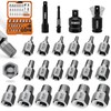 XEWEA 22PCS 3/8" Drive Screw Extractor Set, Bolt Remover Kit