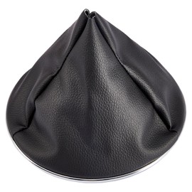 Pindex Gear Lever Gaiter for F-iat 500 500cc 2007-2015, PU Leather Dust Cover for Gear Knob 55344016 50293173 50295075 50295325, Gear Stick Gaiter Cover