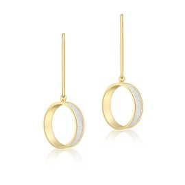 Carissima Gold Women's Ring Stardust Earrings 9ct (375) Yellow Gold, 9ct Gold, No Gemstone