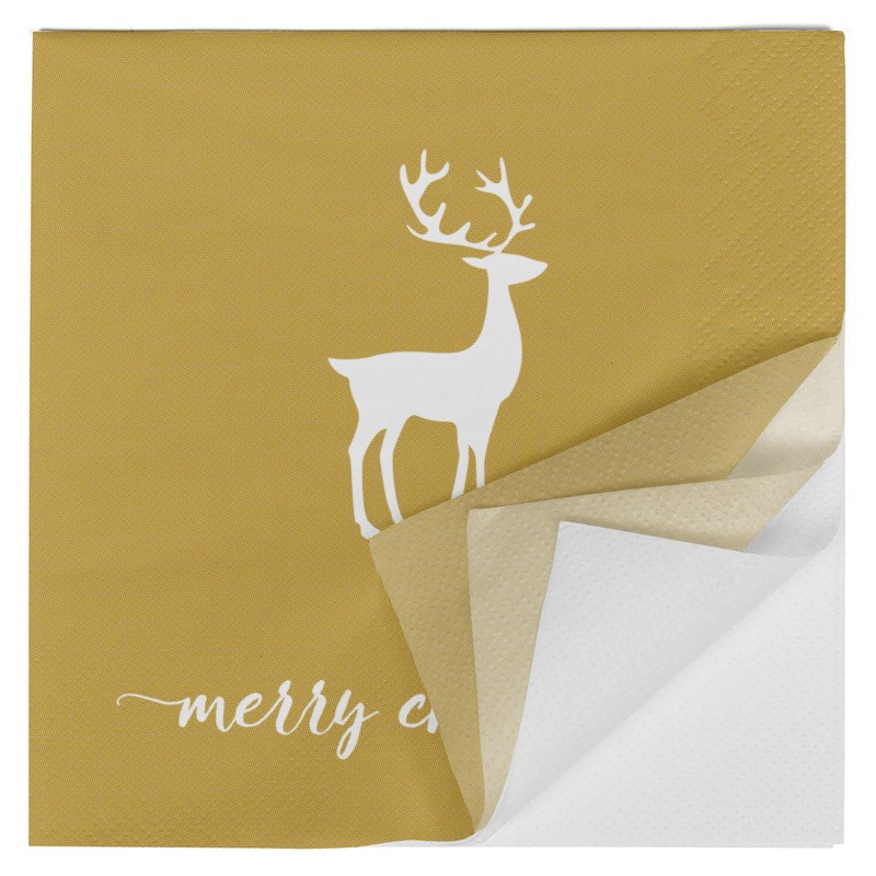 HEKU 100 napkins, 3-ply, 33 x 33 cm, "Merry Christmas"