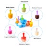 JBYAMUS Silicone Popsicle Molds, Ice Pop Molds, Storage Container for