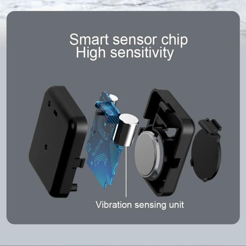 Portable Door Lock - Anti-Theft Travel Lock, Door Stop Alarm
