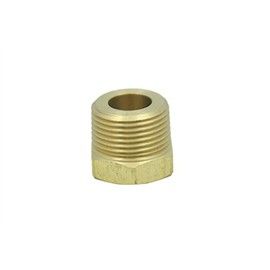 LTWFITTING LF Brass Hex Pipe Bushing Reducer Fittings 3/4" Male x 3/8" Female NPT (Pack of 5)