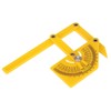 VOANZO Universal Angle Finder Tool Arm Protractor Ruler Goniometer &