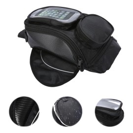 Bolsa De Depósito Mochila Para Moto Con Tanque Imanes Correa
