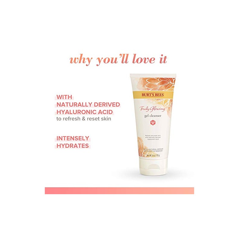 Burt's Bees Limpiador en gel Truly Glowing 170 gr Regalo