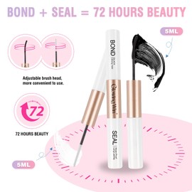 Glowing Win Wimpernkleber 2 in 1 Bond and Seal Lash Glue für Cluster Wimpernverlängerung Wimpern Kleber Eyelash Extension Glue Wasserdicht