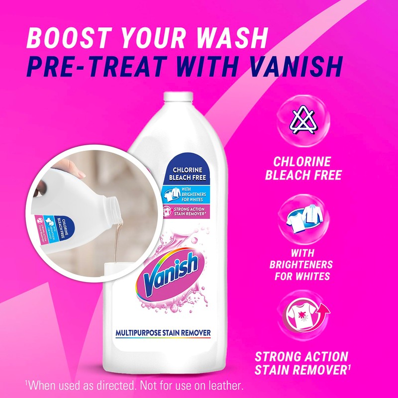 Vanish White Multi-Purpose Stain Remover 900ML