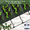 MET Certified 4 Pack Seedling Heat Mat, Seedfactor Waterproof Durable