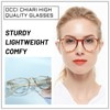 OCCI CHIARI Reading Glasses for Women 6.0 Strength Designer Reader