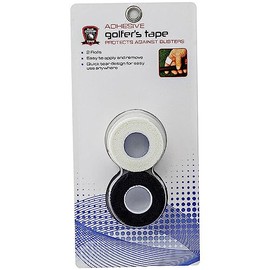JEF WORLD OF GOLF Golfers Tape Two Pack - White/Black