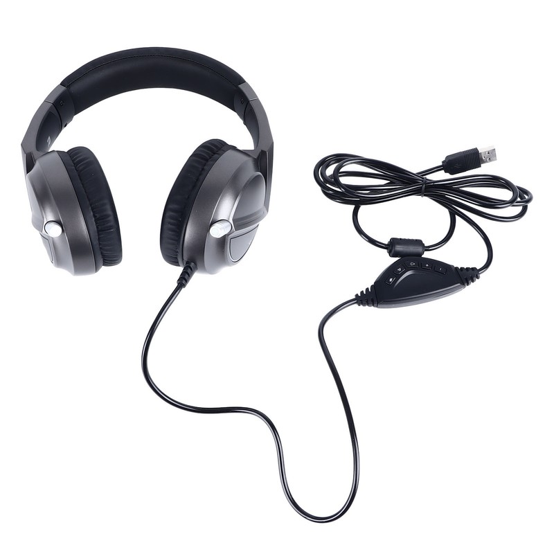 Gaming Headset 7.1 Sound RGB Light 50mm USB Powerful Bass
