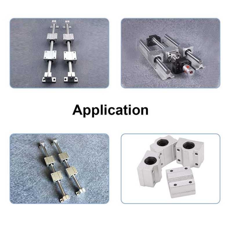 HiPicco Linear Motion Ball Bearing Slide Block, SCS16UU 16mm Pillow
