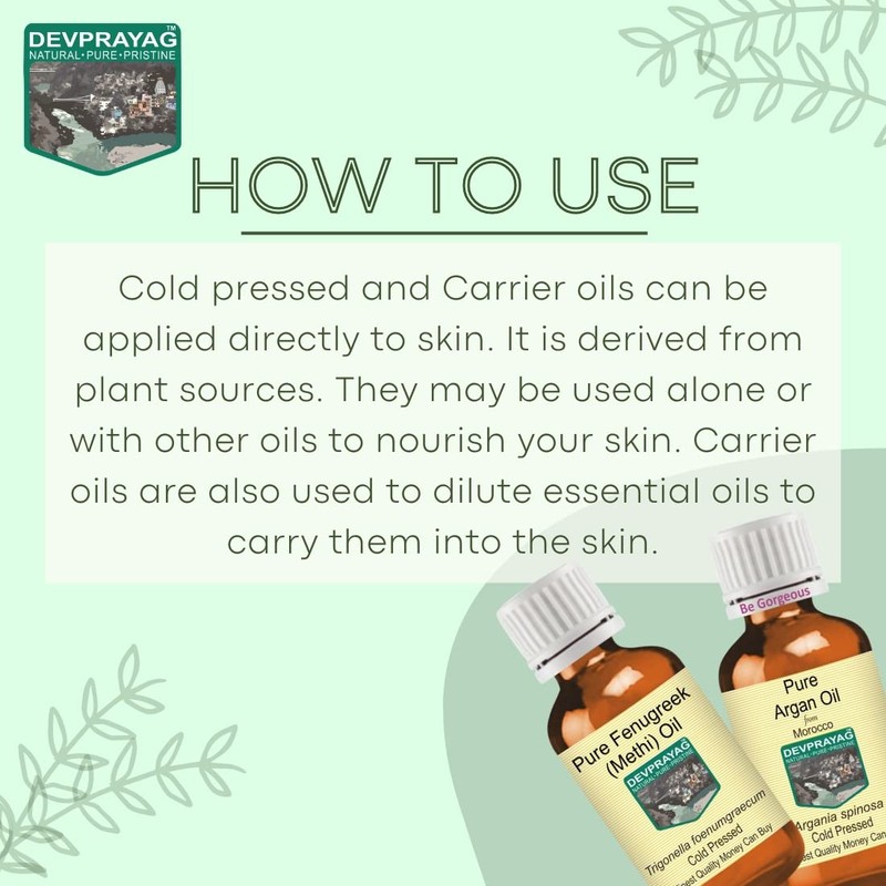 DEVPRAYAG DEVPRAYAG Pure Baobab Oil (Adansonia digitata) Cold Pressed 100ml