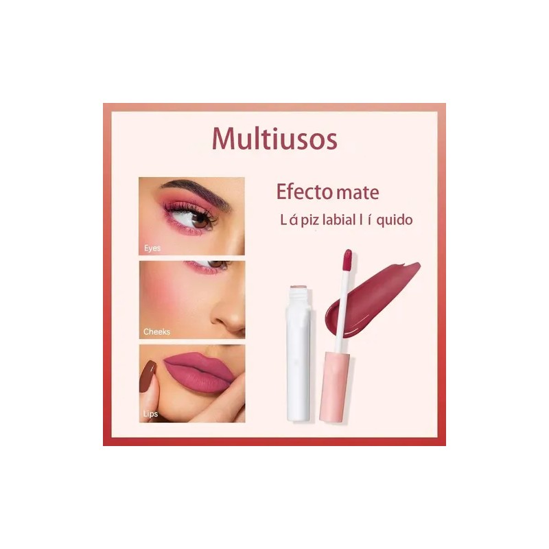 10pcs Labiales Lana Del Rey Juego De Lápiz Labial Mate