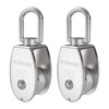 M20 Single Pulley Block 2 PCS, HONSNKS 304 Stainless Steel