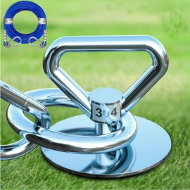 Catapamey Dog Tie Out Cable and Stake,360° Swivel Dog Run Anchor -with 30FT Heavy Duty Cable,Dog Runner for Yard- for Large Dogs up to 150 lbs-Dog Stakes for Outside Yard Outdoor Camping