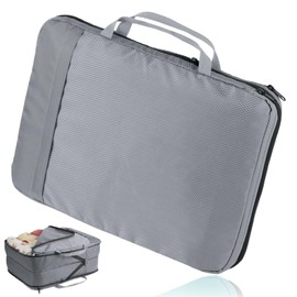 VARNIC Travel Compression Bag, Compression Bag, Clothes Storage, Clothing Sorting, Compact, YKK Zipper, Travel Pouch, Compression, Waterproof Travel Pouch, Convenient Goods, Compression to Save Space