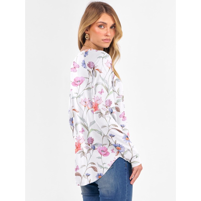 Prinbara Blouse for Women Dressy Casual Long Sleeve Shirts Plaid