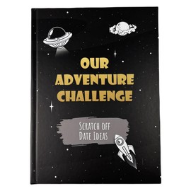 Our Adventure Challenge Scrapbook - 50 Scratch Off Date Games For Couples - Gifts Ideas For Anniversary Valentines Christmas Or Engagement Wedding Day