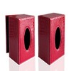 PTAPIPI Elegant PU Leather Tissue Box Holder, Modern Rectangular Towel