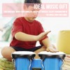 Soulmate Bongo Drum 4'' and 5'' Set for Adults Beginners,