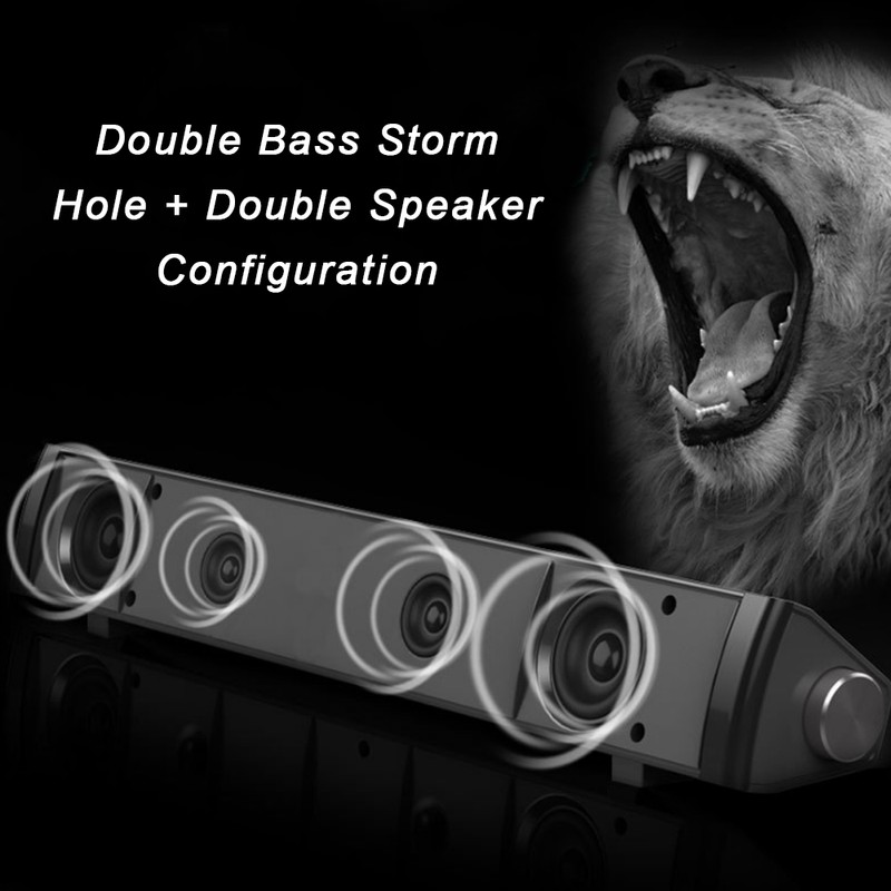 SADA V-105 Computer Audio Desktop Notebook Home Speaker Bluetooth Version