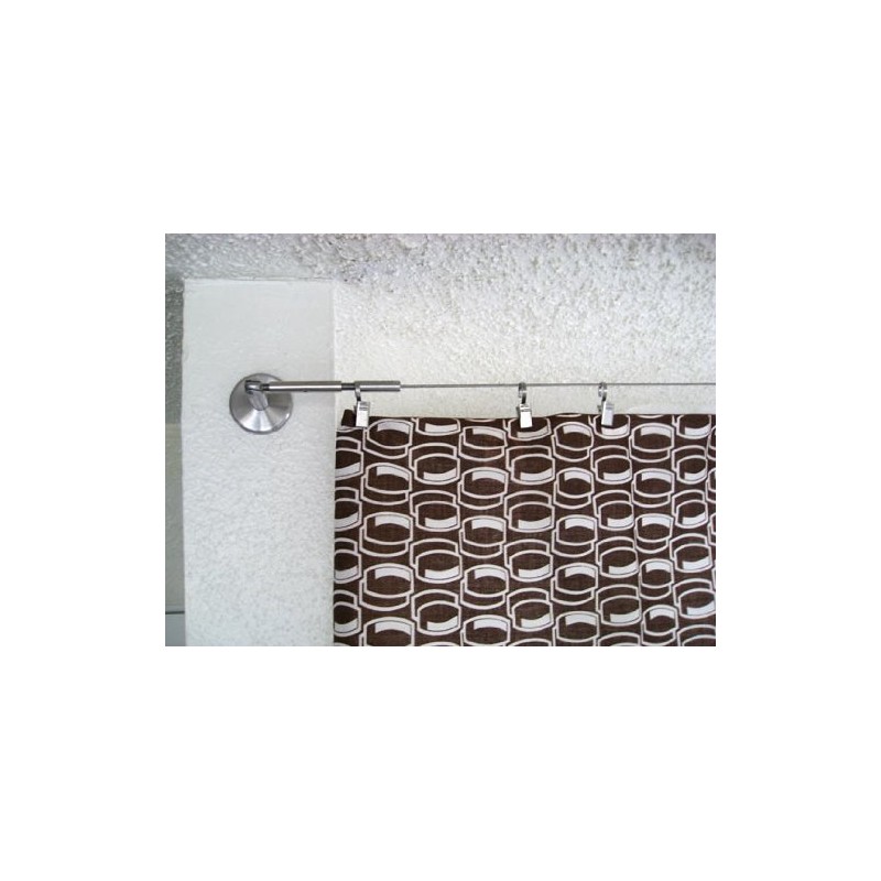 Ikea DIGNITET Curtain Drapes Wire 197 "+ 24 Rings with