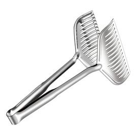 Stainless Steel Barbecue Tongs Food Tongs Fried Fish Grilled Fish Tongs Steak Frying Tongs Household Kitchen Tools