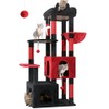 Globlazer Gothic Cat Tower for Indoor Cats, Heavy Duty Goth
