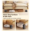 Blissfuhue Heavy Duty Bed Frame Risers - Adjustable Furniture Risers,