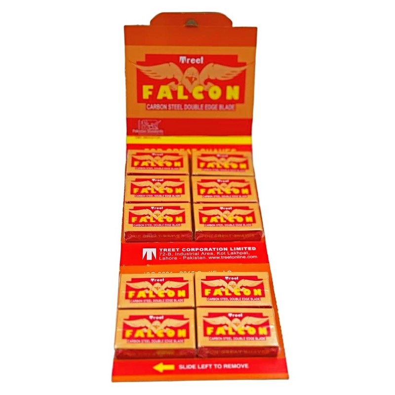 100 Treet Falcon Razor Blades