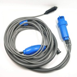 LiFuJunDong 12V Shower Water Pump Camping Shower Car Shower Portable Outdoor Hiking Camp with Bag,Suitable for Car Wash/Dog Shower/Camping/Surfing/Travel