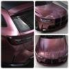 Lypumso Honeycomb Carbon Fiber Vinyl Wrap, Chrome Hexagon Cast Vinyl
