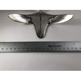 Stainless Steel 316 Bruce Claw Force Anchor 2.2lbs (1kg) Marine Grade Polished