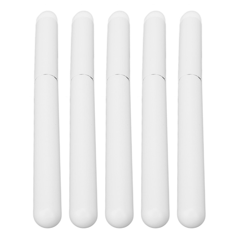 5Pcs Lip Brush Round Head Comfortable Artificial Fibre Makeup Tool