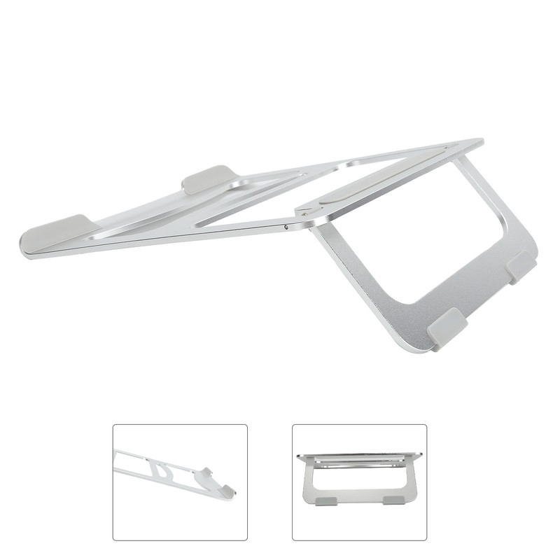 Notebook Stand Folding Silver Aluminum Alloy C7 Laptop Bracket for