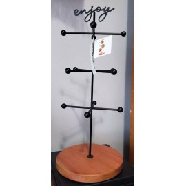 The Cellar Enjoy Donut Bagel Pretzel Tree Display Stand C7