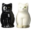 Abbott Collection 27-FELINE Sitting Cat Salt and Pepper Shaker Set,