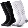 RIOROO Ski Socks for Men Women, 2/3 Pairs Warm Snowboard