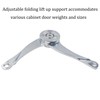 Runseaway 2Pcs Soft Close Lid Support Hinge, Zinc Alloy Lid