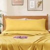Horbaunal 2 Pack Microfiber Body Pillow Covers Yellow Body Pillow