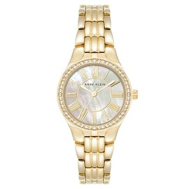 Anne Klein Women's Premium Crystal Accented Bracelet Watch