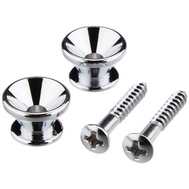 GOTOH Strap Pin, Fender Type, Set of 2, Chrome (PEP-B2C) EP-B2C