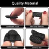 RIVIEVAL 12 Pieces Finger Cots, Reusable Thumb Protector Non Slip
